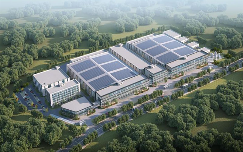 云和首條晶圓產(chǎn)線主廠房封頂，百億級“芯”引擎全面加速！